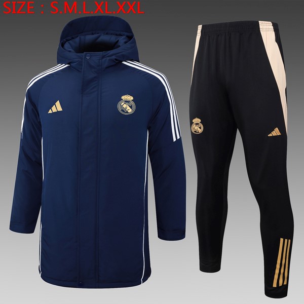 Piumino Real Madrid Set Completo 24/25 Blu